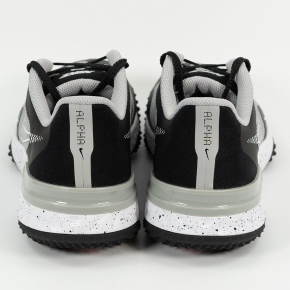 Nike Alpha Huarache Elite 3 Turf 'Light Smoke Grey Black' CK0748-011 Baseball - Picture 7 of 8